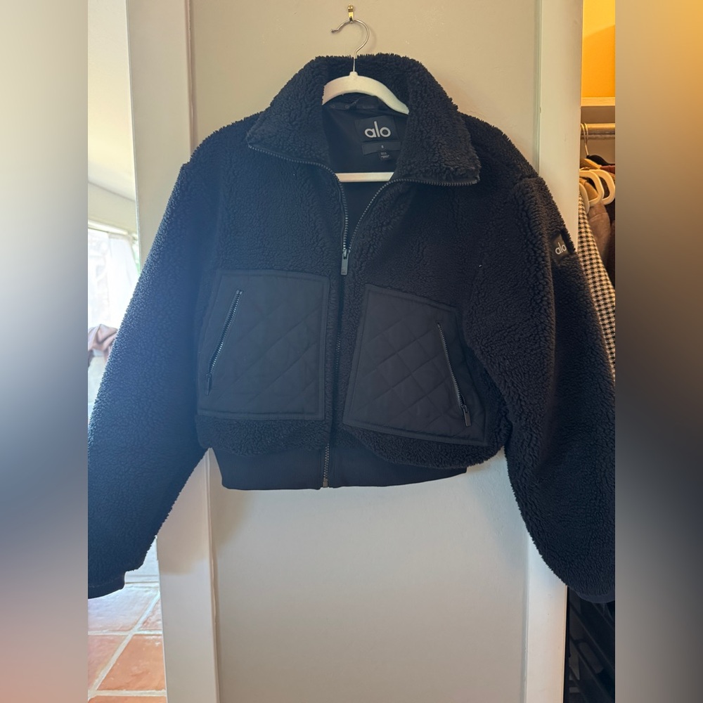 Alo Sherpa Bomber Jacket